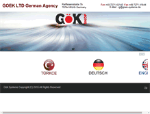 Tablet Screenshot of goek-systeme.de